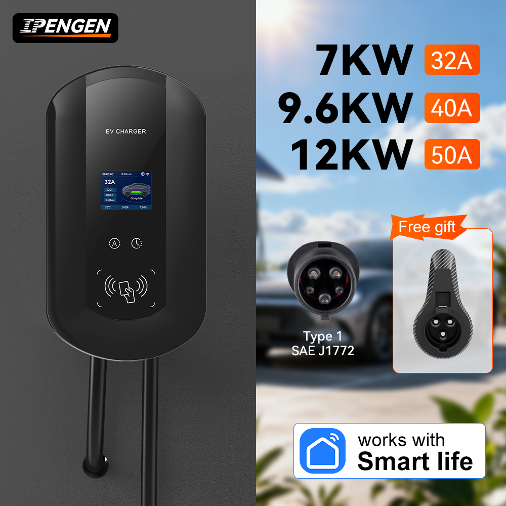 Ev Charging Cable - IPENGEN 32A/40A/50A Stasiun Pengisian Daya EV