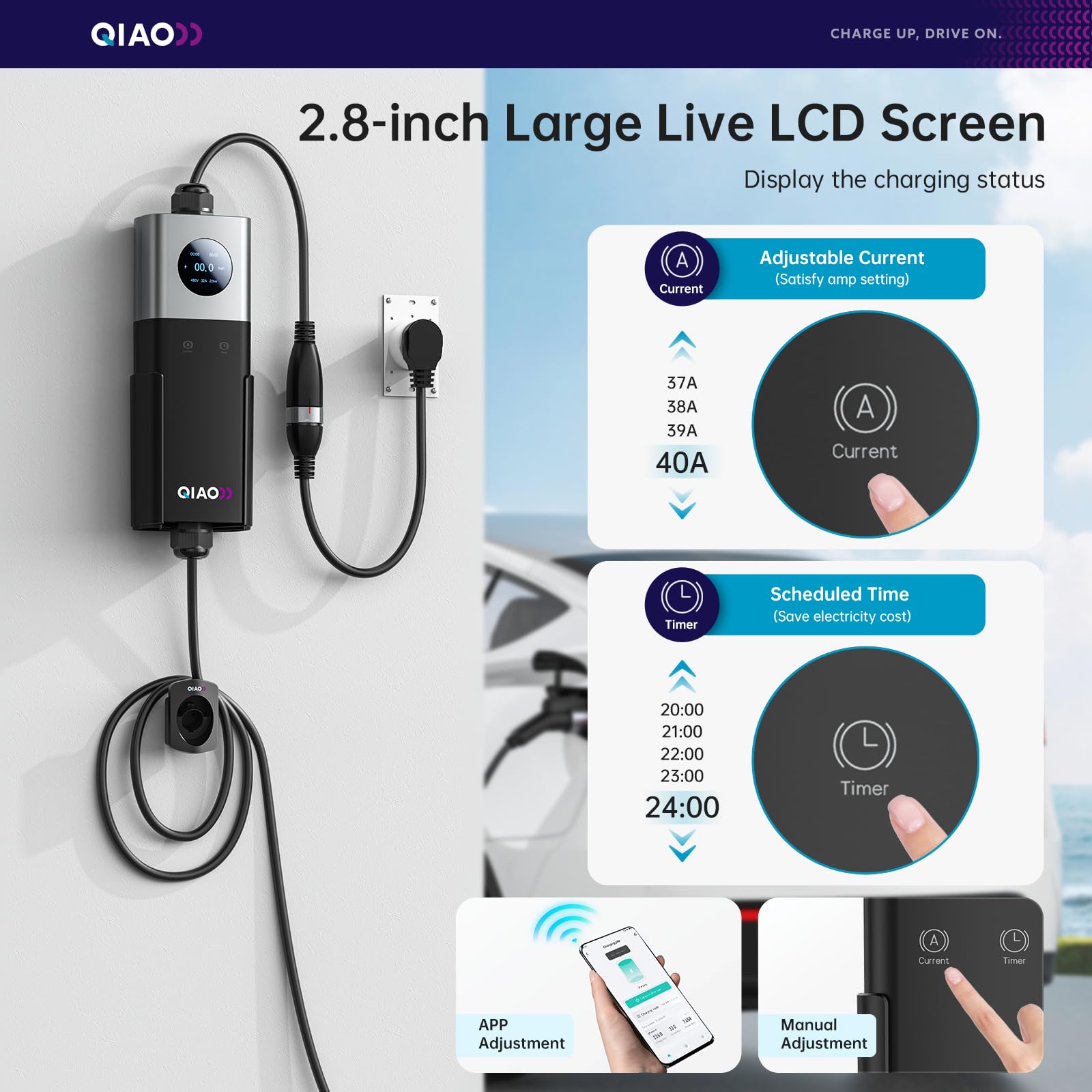 Pengisi Daya EV QIAO Level 2 S - Ev Charging Cable ulasan dan harga
