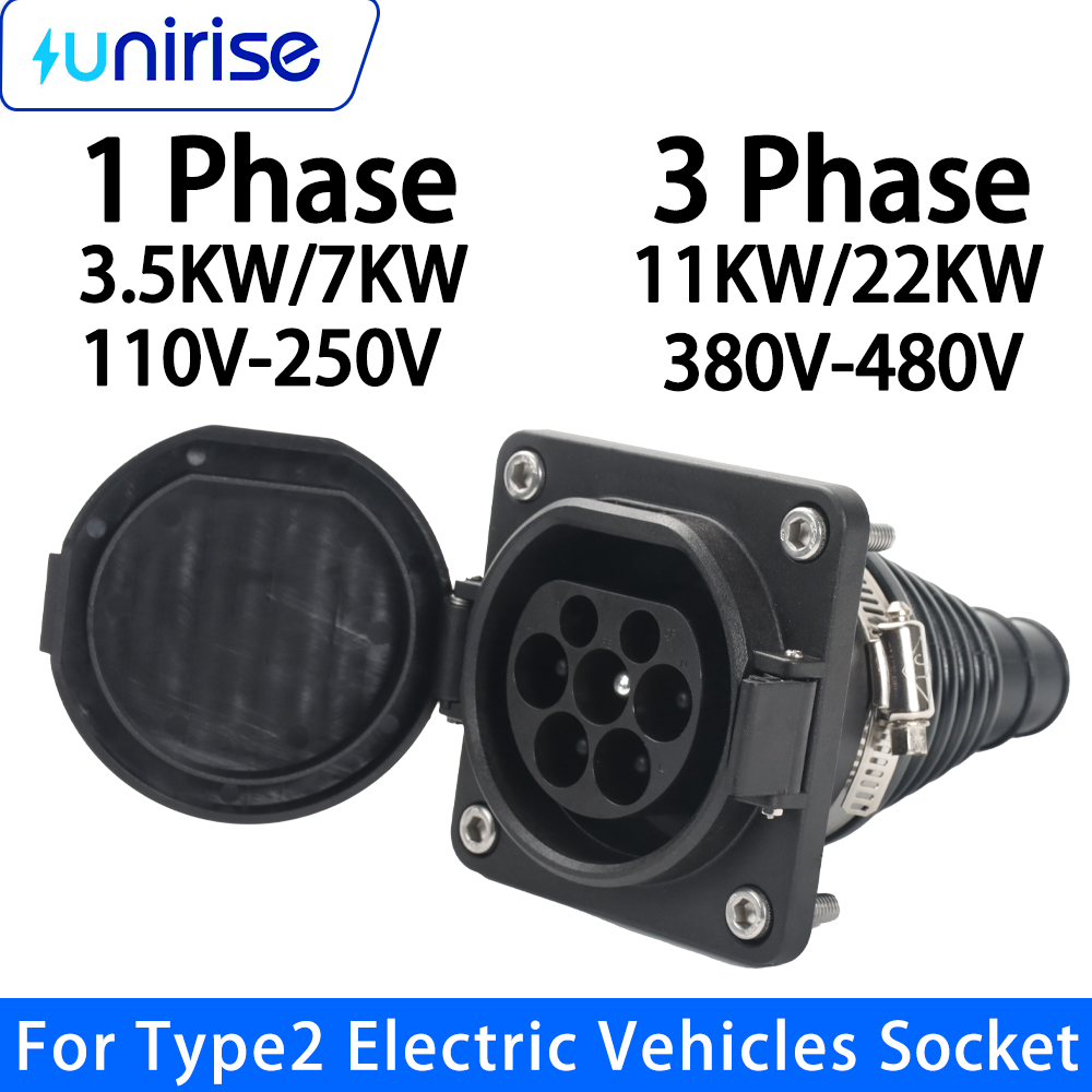 Soket Mobil Listrik Unirise Ti - Ev Charging Cable ulasan dan harga
