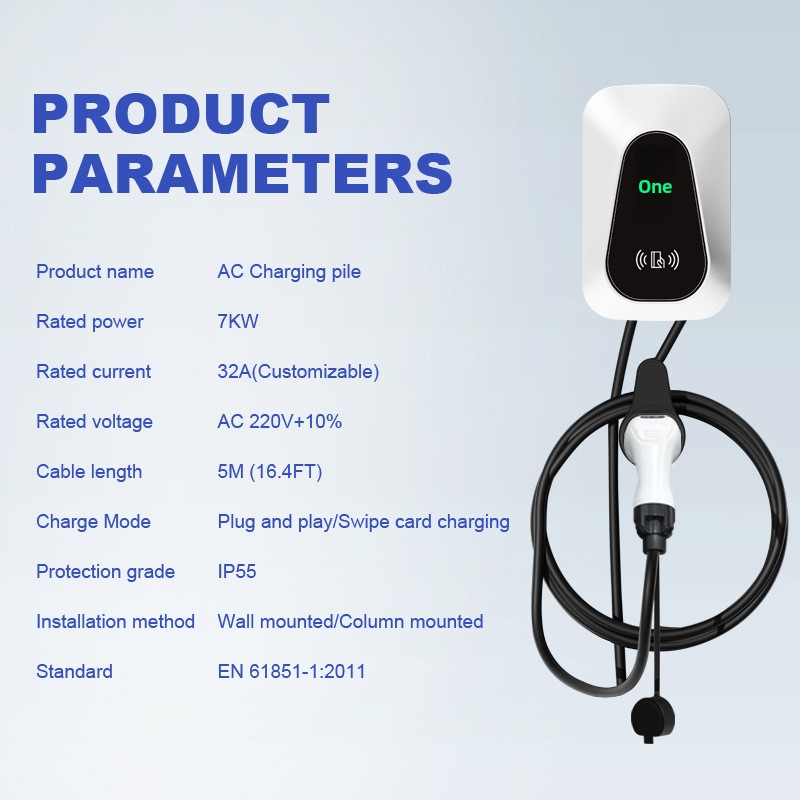 Pengisi Daya EV Tipe 2 7kW Sta - Type 2 Charger ulasan dan harga