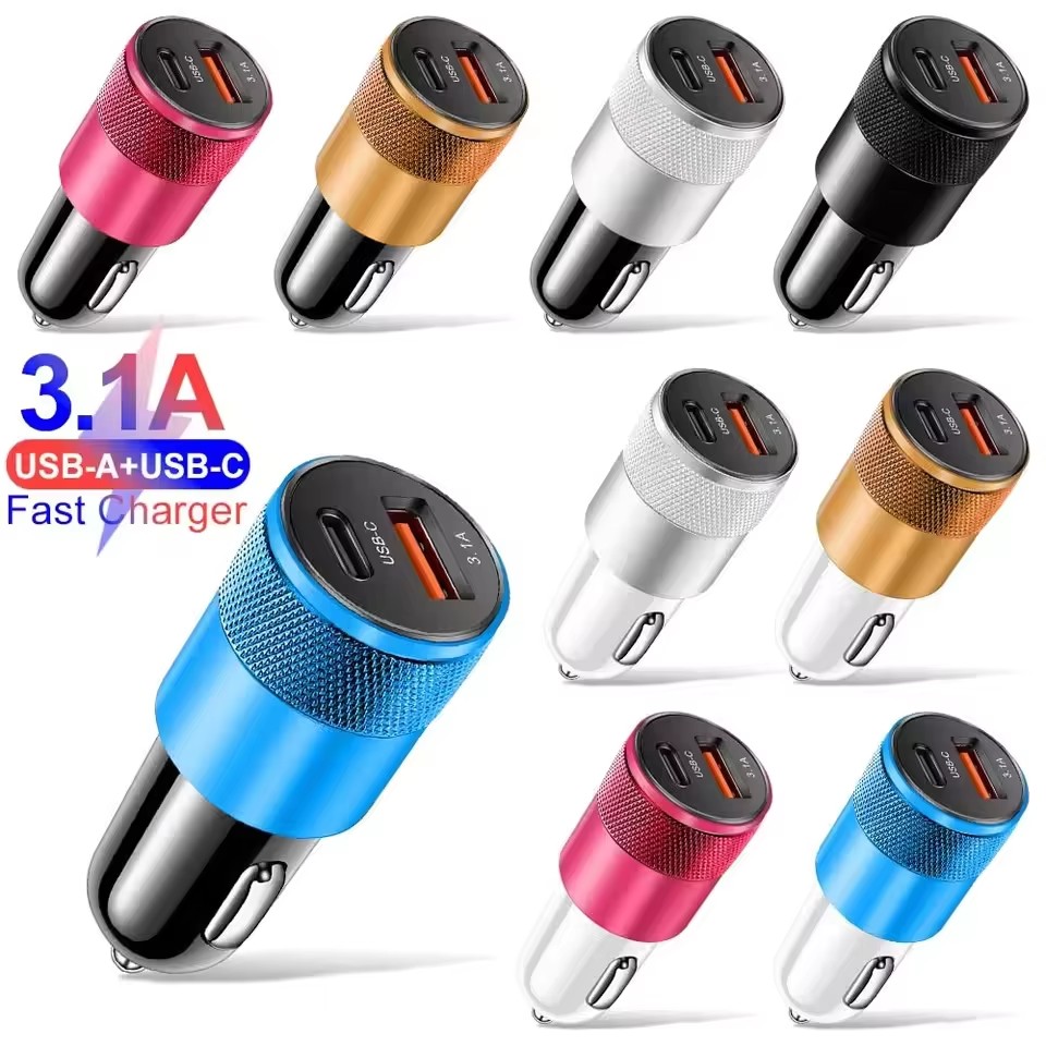 Pengisi Daya Mobil USB 66W Tip - Fast Ev Charger ulasan dan harga