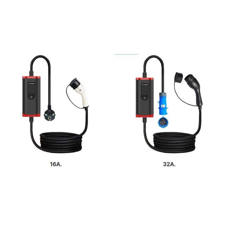 Pengisi Daya EV Portabel 7kw T - Type 2 Charger ulasan dan harga