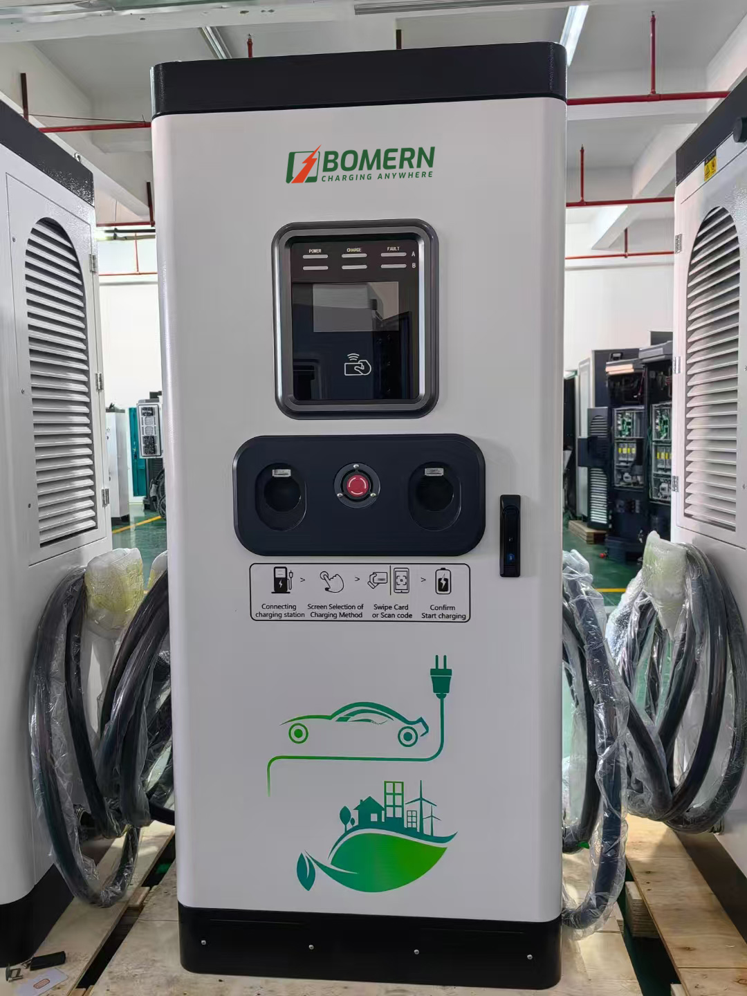 Stasiun Pengisian Daya Cepat E - Ev Charging Cable ulasan dan harga