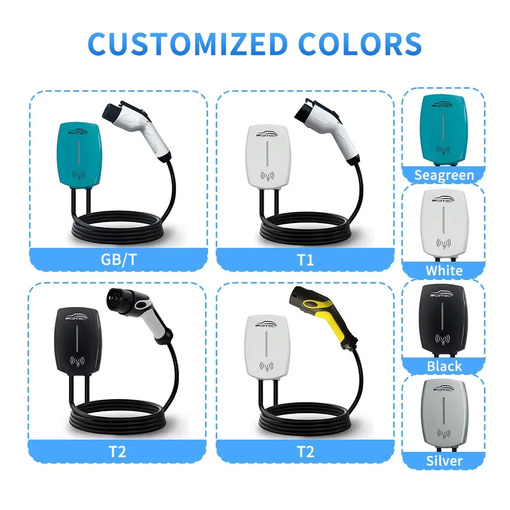 11kw 22kw 16A 32A IEC Wallbox, - Wallbox Ev ulasan dan harga