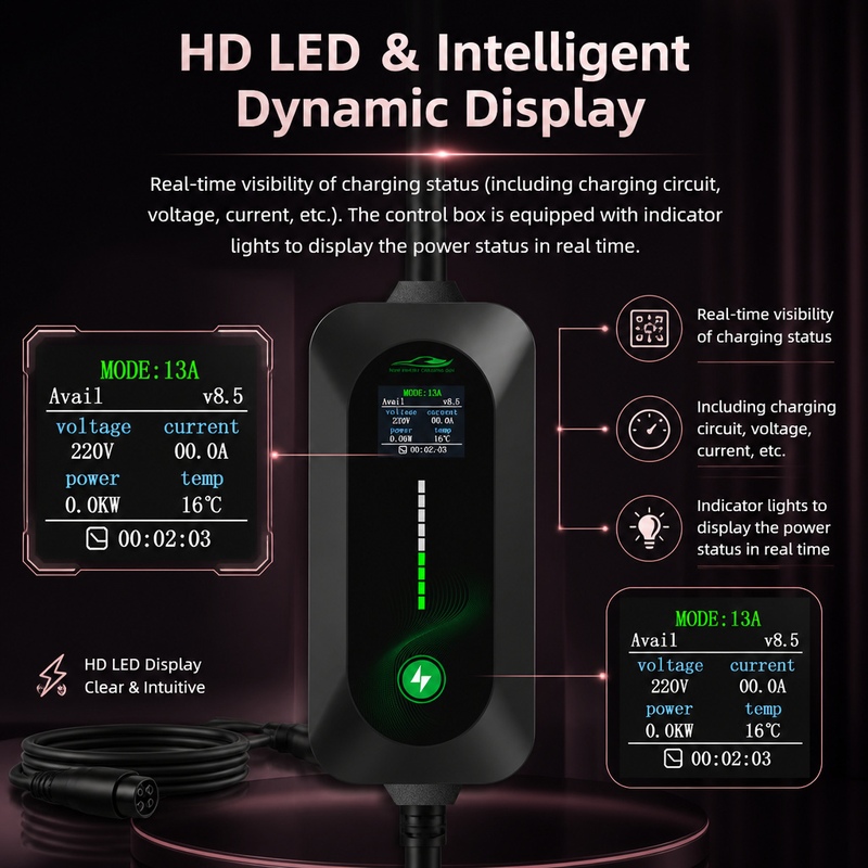 ROMADA 3.5KW Pengisi Daya Kend - Ev Charging Cable ulasan dan harga