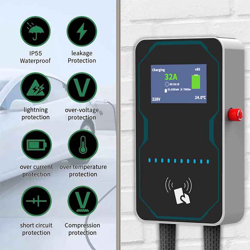 WUFEN EVSE Wallbox Pengisi Day - Ev Charging Pile ulasan dan harga